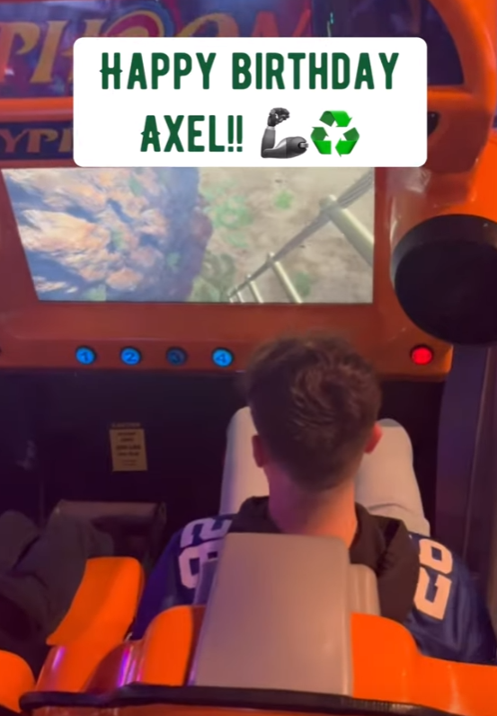 Axel's 8th birthday at LaserDome! Columbia, PA Sahd Metal Recycling